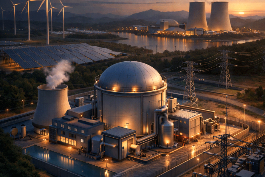 Small modular nuclear reactor integrated into the Croatian power system